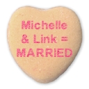 Michelle and Link = Married